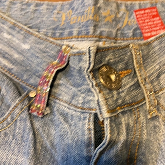 Vanilla Star embellished jeans size 5 - Picture 11 of 14